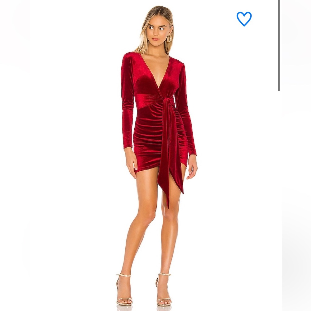 Superdown Jaylin ruched mini dress